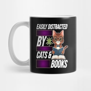 Easily Distracted by Cats Mug